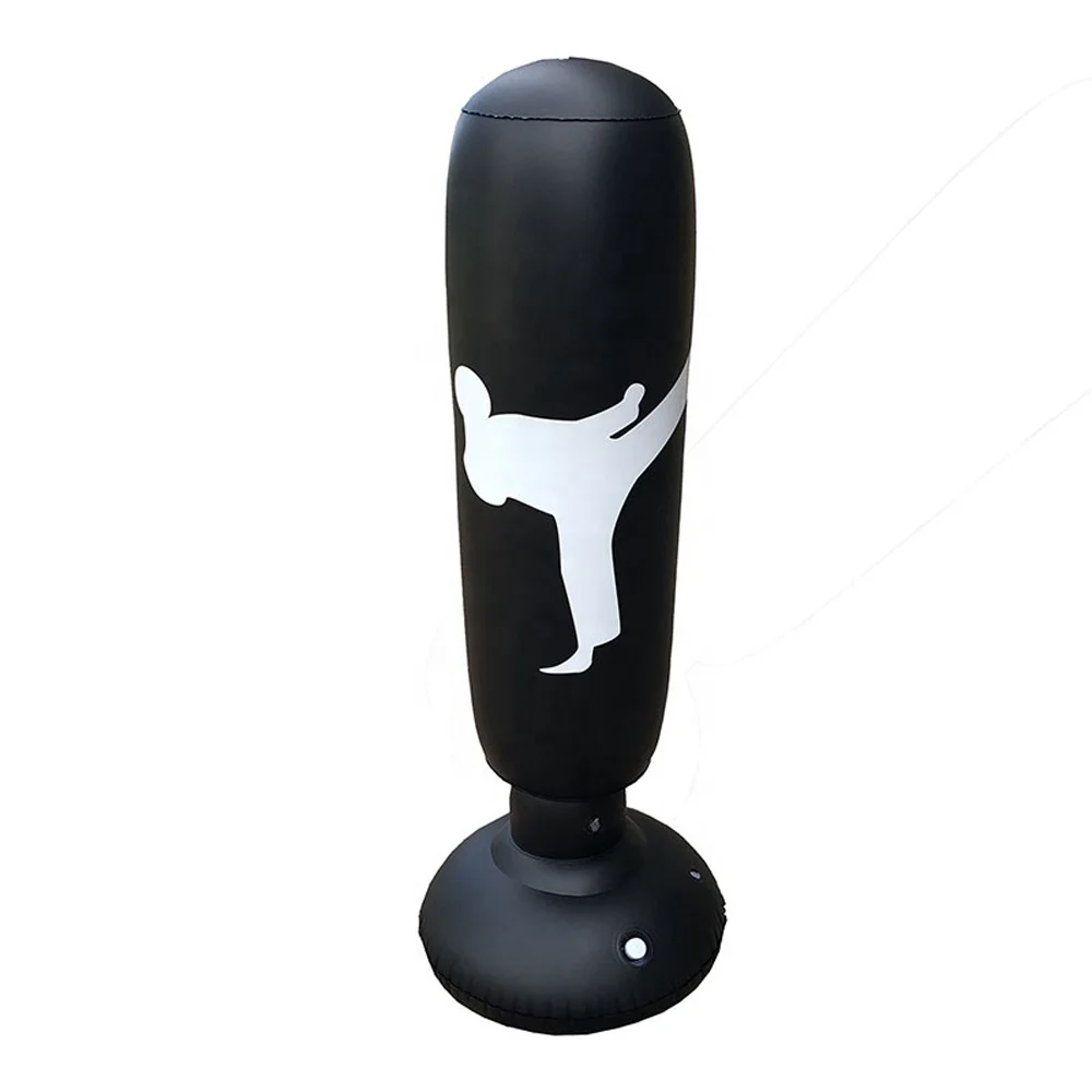 Punching Bag Gym Heavy Custom Punching Leather Standing Punching Bag For Boxing Training