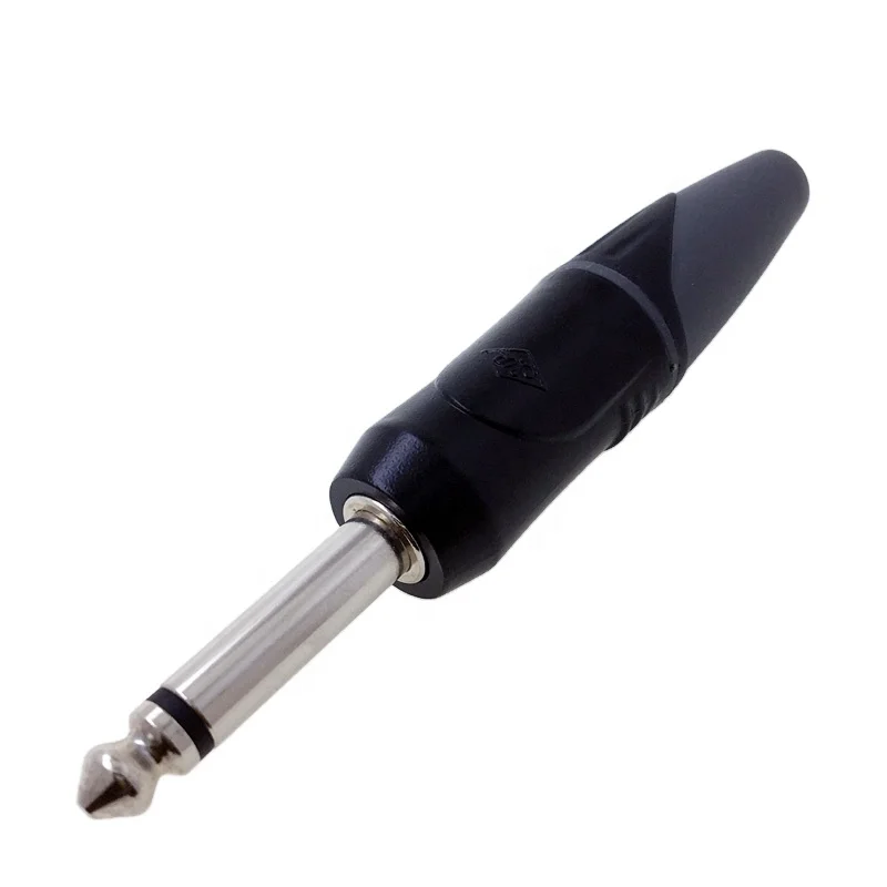 Professional audio 6.35mm TS connector cable 6.35mm