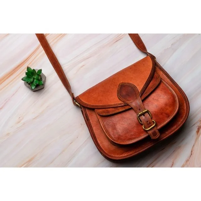 Дешевая винтажная сумка для велоспорта оптом кожаная велосипедная на руль