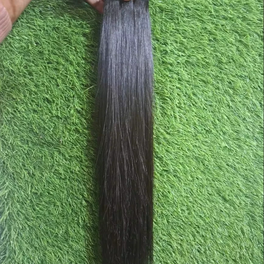 Распродажа индийского Производителя на 100% Remy женские прямые волосы для наращивания Парики Модные человеческие