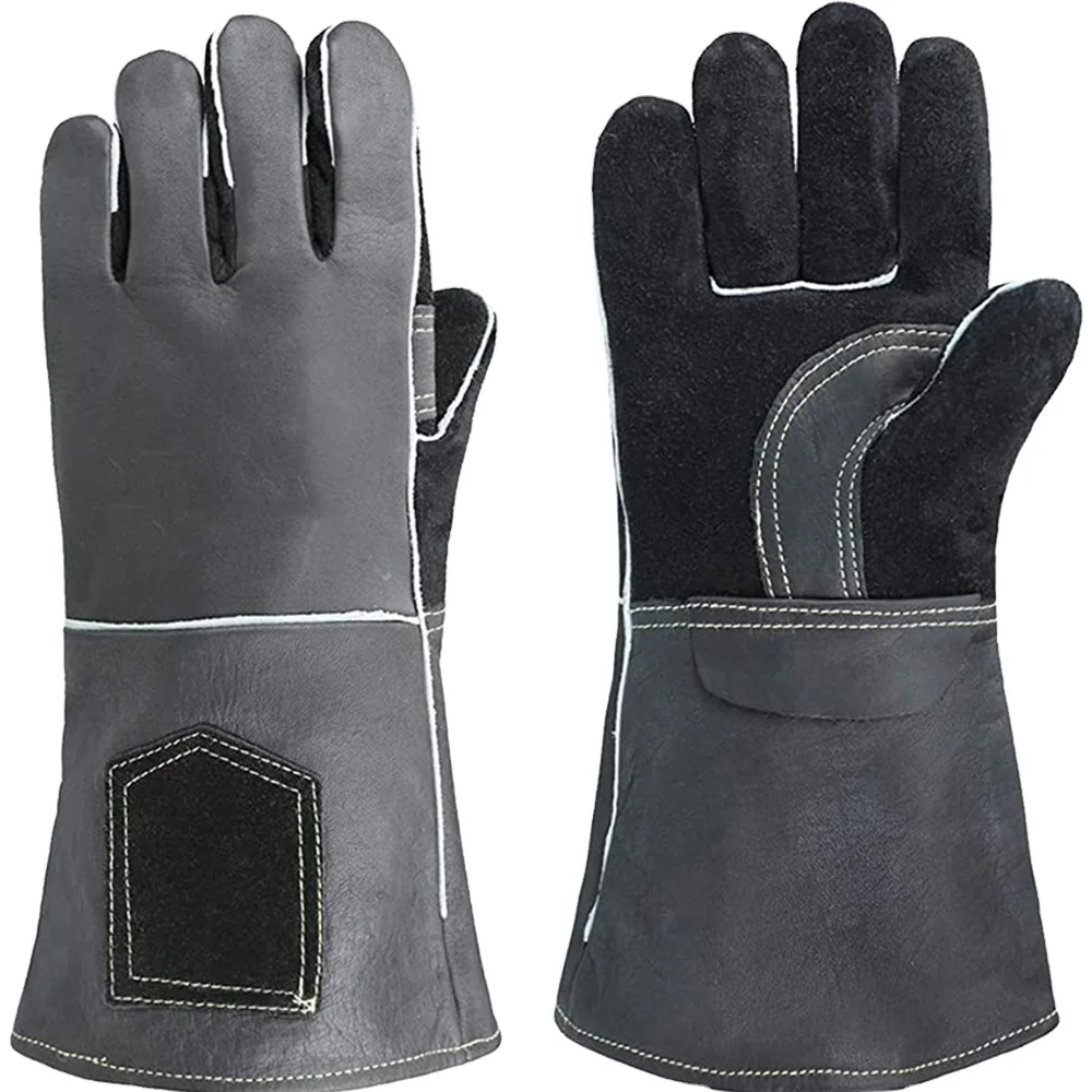 Factory price cowhide leather Welding gloves Anti Cut for Welding Gloves