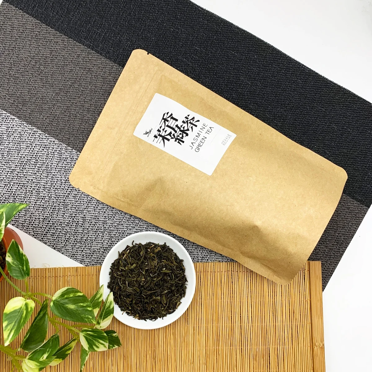  RTS жасминовый ароматизированный зеленый чай индивидуальный объемный чайный пакет новый сделано в Тайване первоклассный