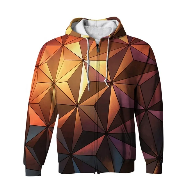 Most Fashionable Black And White Bandana Print Style Printed Unisex Zipper Hoodies For Sale With Ribbed Waist Hems