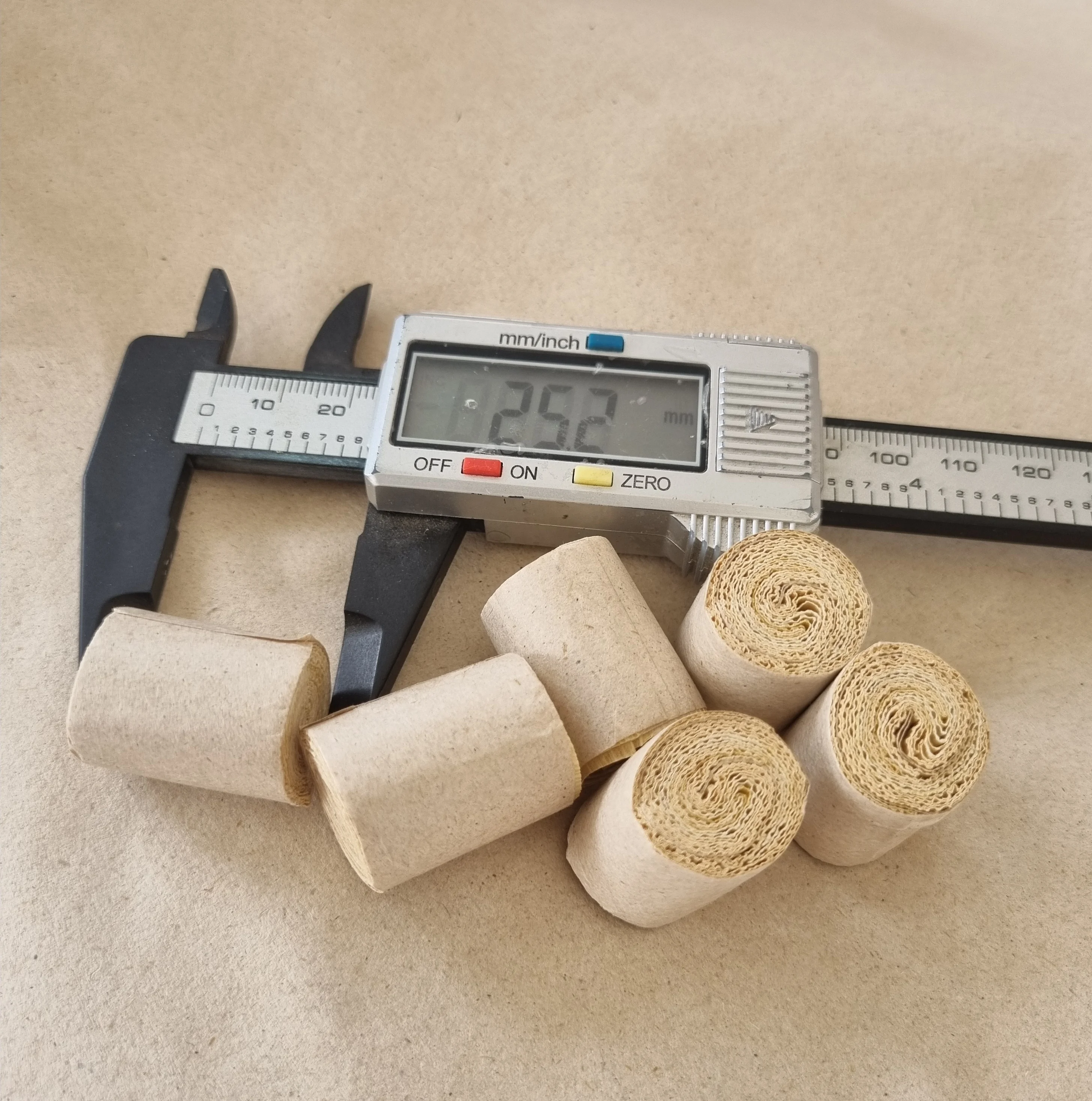 Насадки для фильтров кукурузной шелухи, 26*9 мм, 20*9 мм, вокруг концевого наконечника, деревянные насадки для фильтров, рулоны всех размеров