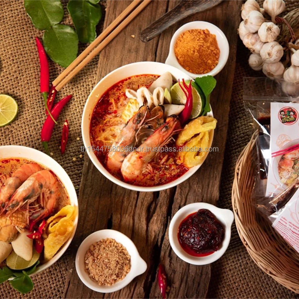 Thai Style Tom Yum Rice Vermicelli  Thai Noodles Instant Food Easy To Cook By Kanyok