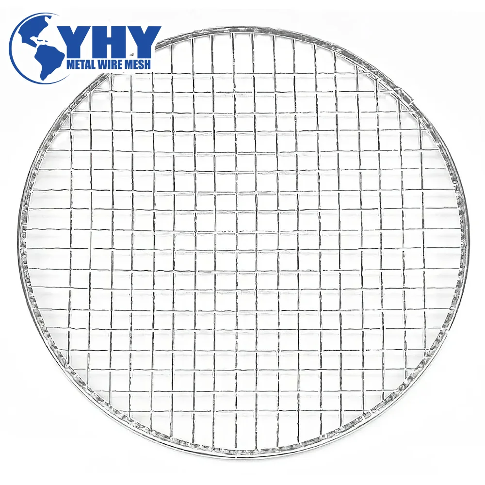 High temperature resistant non-stick metal grill grid suitable for outdoor grilling