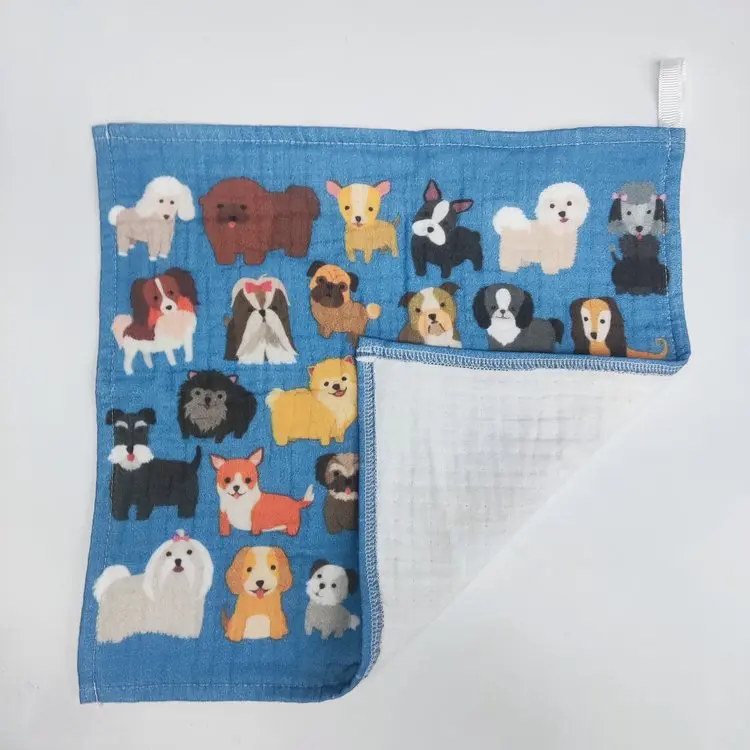 Manufacturer Custom Printed Vintage Design Tea Towel Toallas  De Cocina Microfiber Polyester Cotton Hand Kitchen Towels