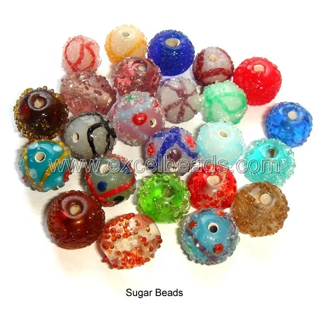 Lamp worked Glass Beads jewelry making decorative glass beads for curtain making bracelets and Aquarium