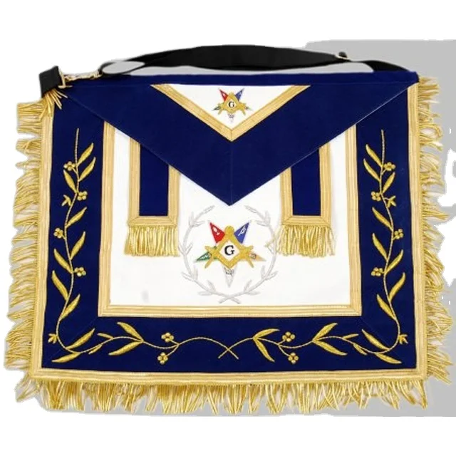 Regalia American Grand Lodge Tassels Lambskin Aprons Custom Size Hand Embroidery Badges Custom Color 2021 Masonic Embroidered