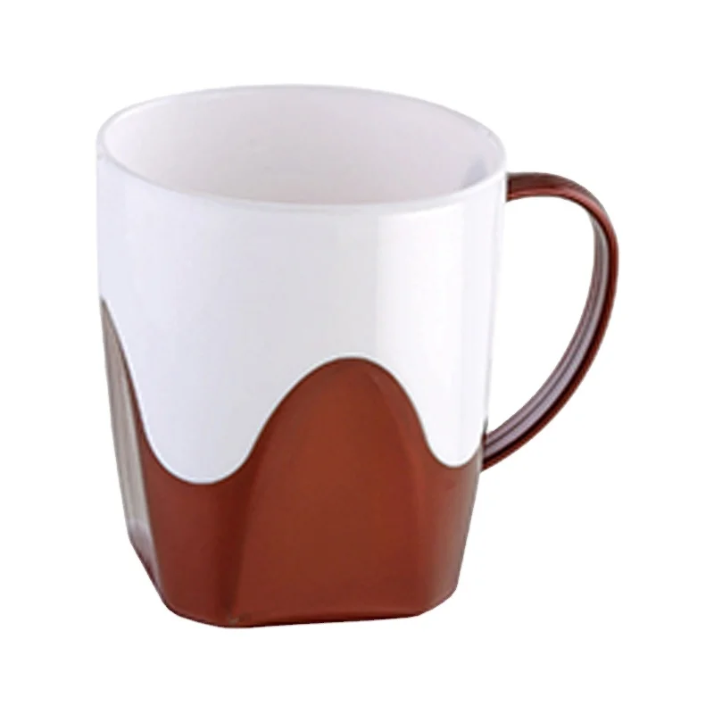 Plastic Drinkware Tumbler Coffee Microwave Safe Reusable Mugs Bob Bon 300 Ml - 4 Pcs set