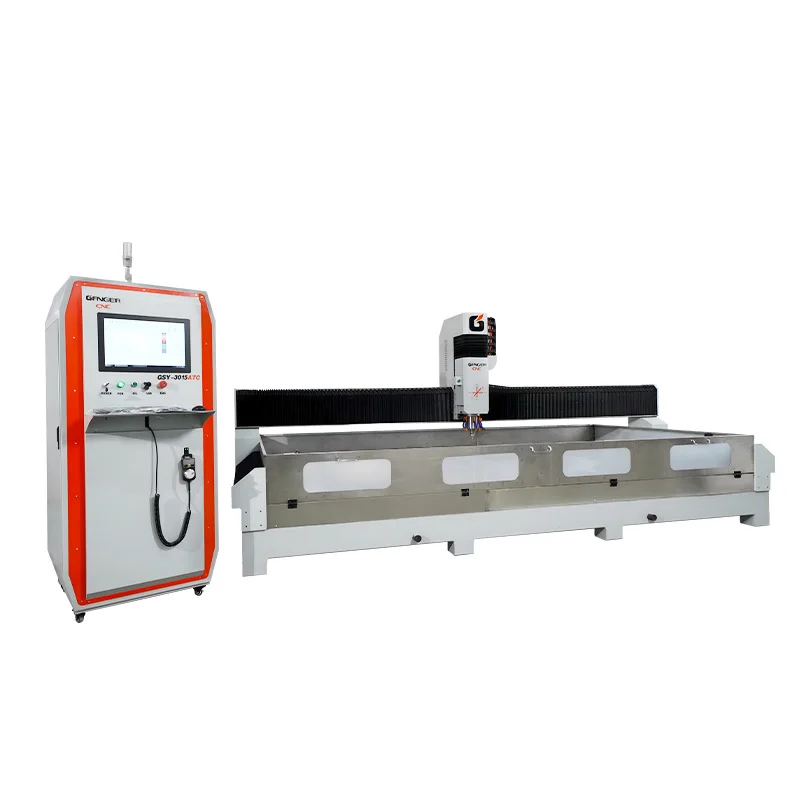 Atc CNC Router Process Center for Carving or Cutting Machine GQ-Atc 3015 3D Stone Marble Engraving CNC Routers Processing Center