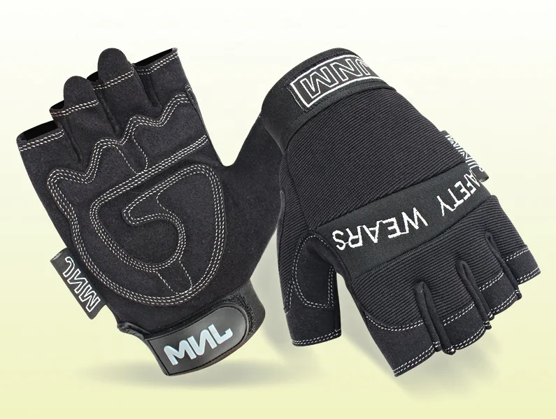 Goat Grain Leather Work Assembly Gloves Lightweight Industrial Safety Gloves for Driving and Welding Hand Protection