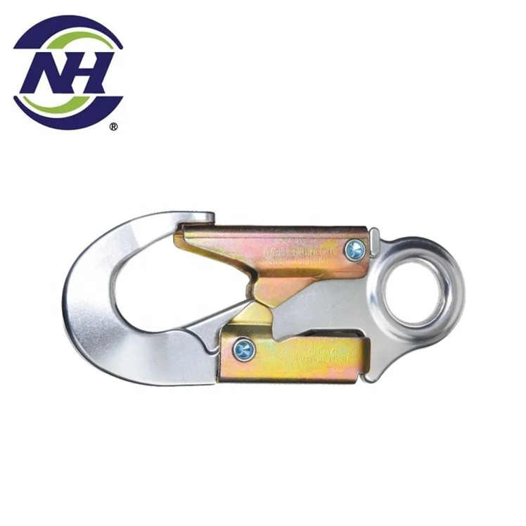 3600lbs d type aluminum alloy snap metal carabiner hooks