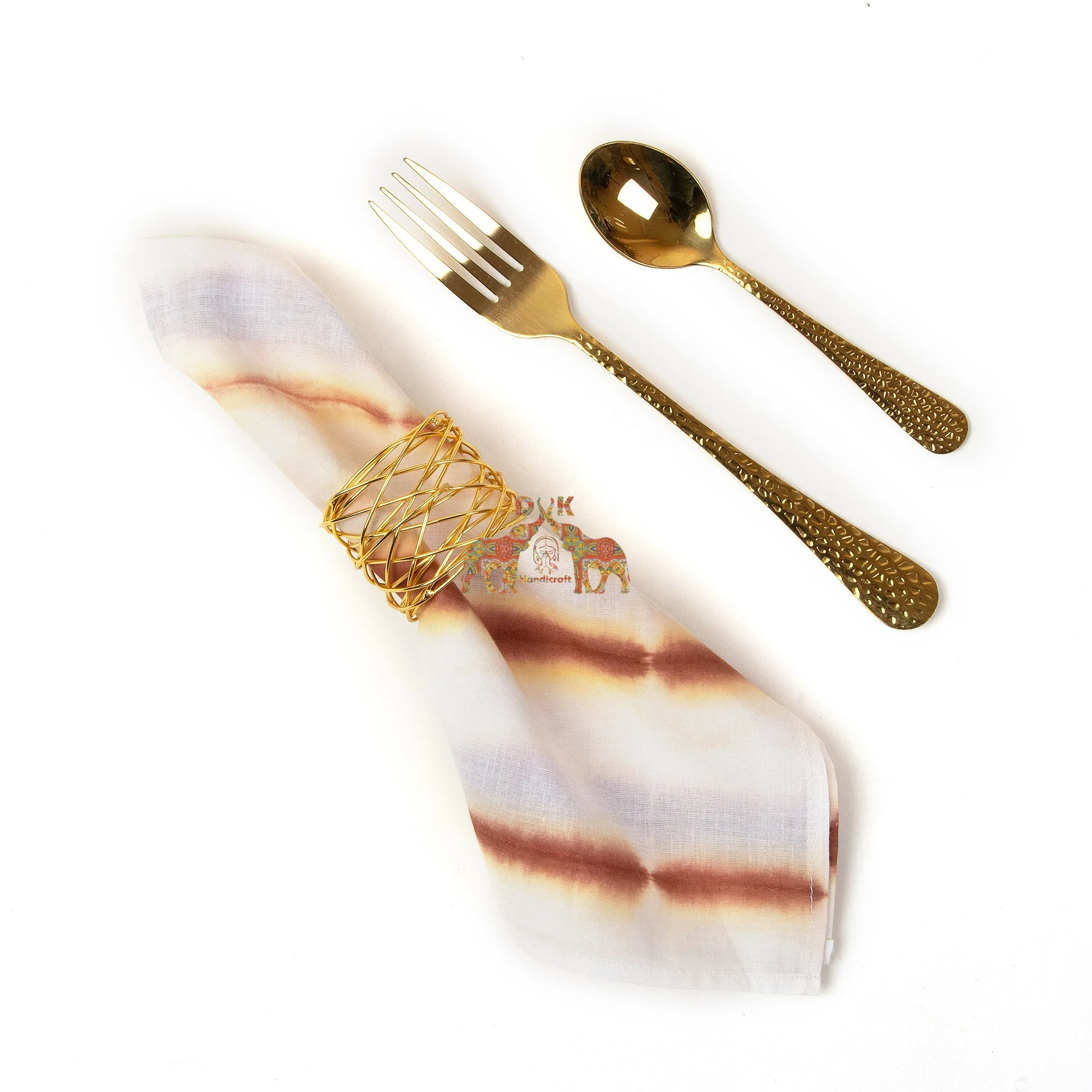 New Hand Block Tie and Dye Printed Cotton Table Napkins Best Quality Hand Block Print reusable Napkins for kitchen home use