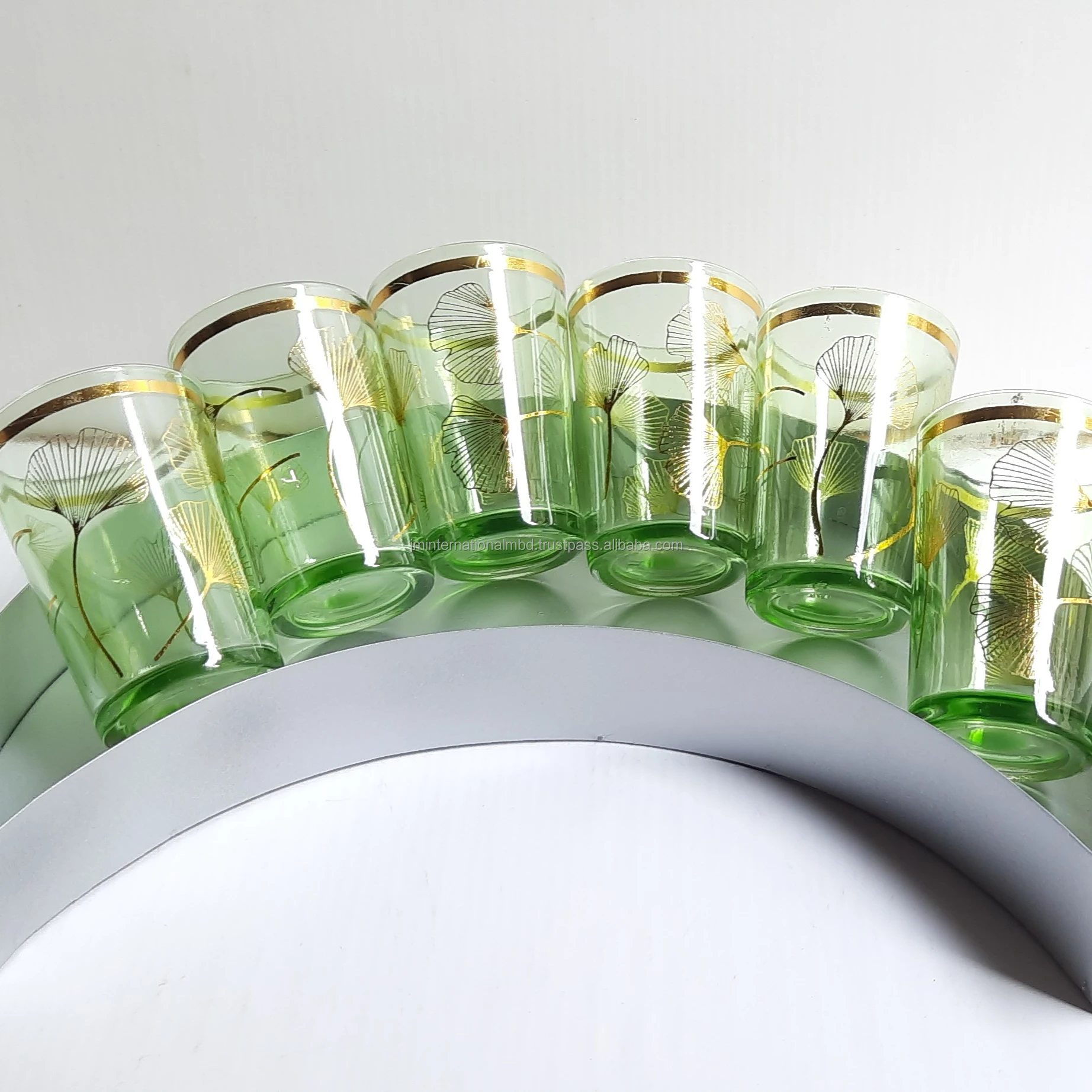 MOON SHAPE Ramadan dates chocolate  metal tray