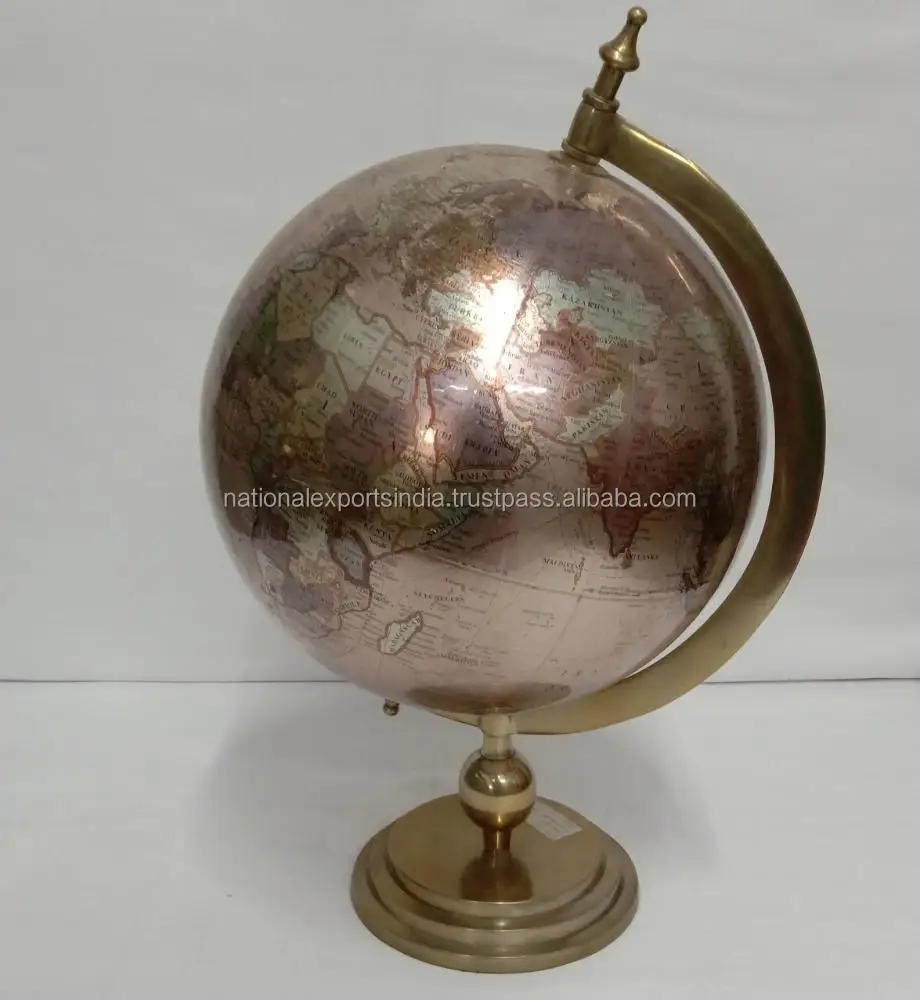 Высококачественный глобус в колониальном мире, образовательный Глобус географии