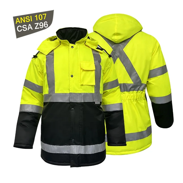 Светоотражающая куртка Мужская Hivis Frozen рабочая одежда