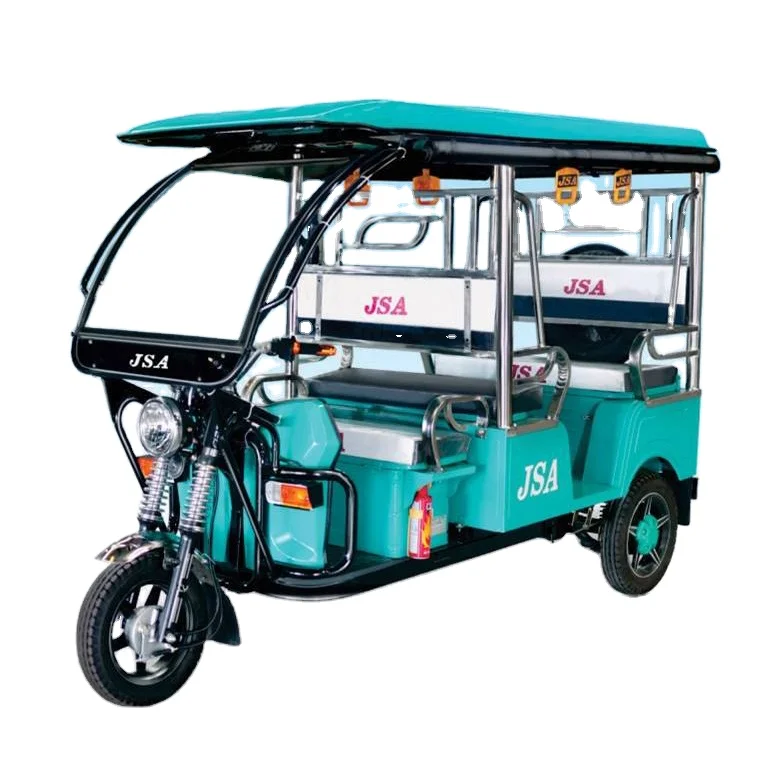 Passenger EV Rickshaw Tricycles Indian-made vehicles available in bulk ready for immediate shipment