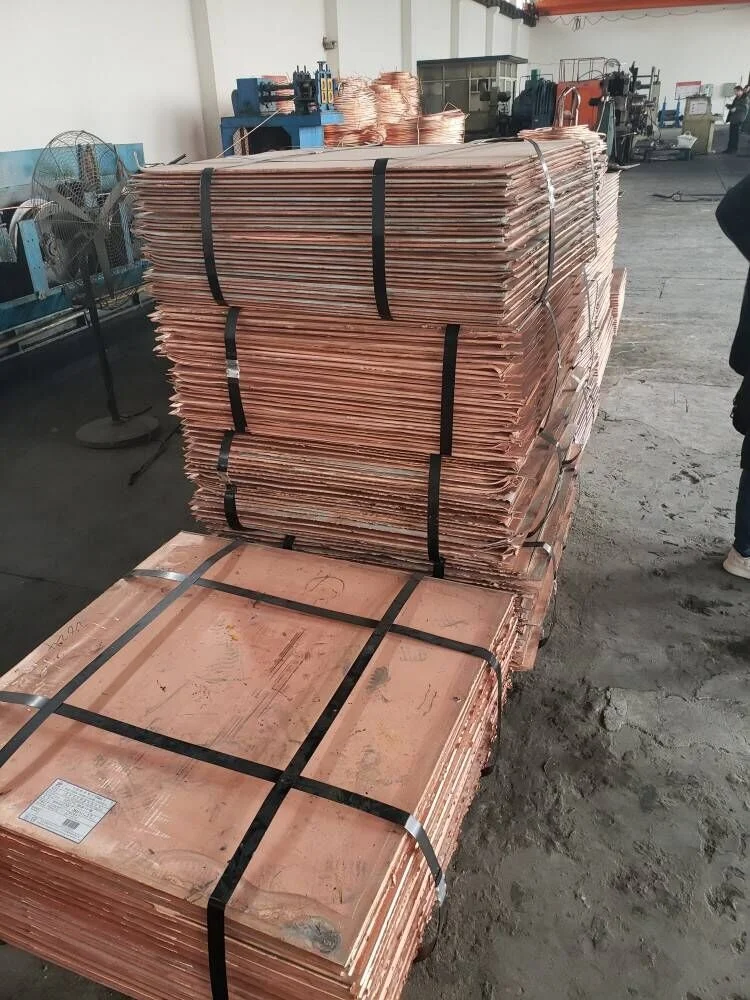 supply anode copper cathode /Electrolytic copper / copper plate 99.96% with cheap price