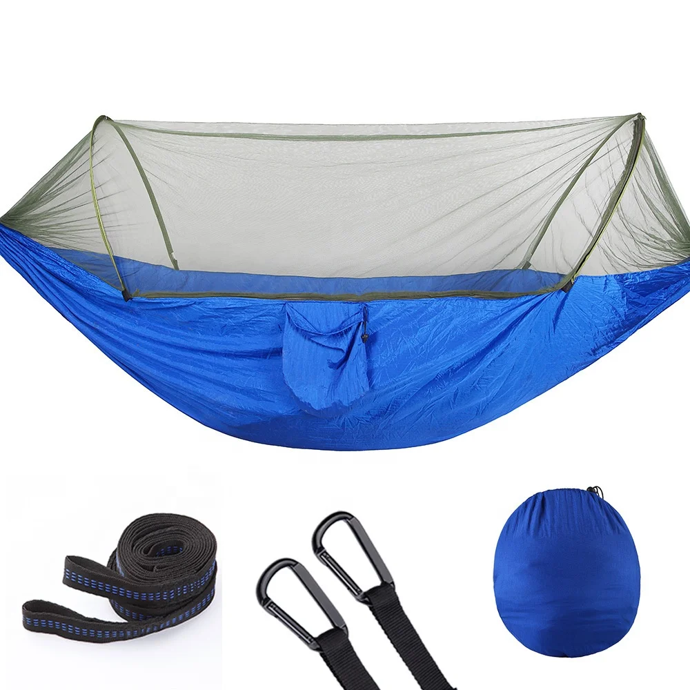 Fast Delivery Outdoor Hammock Custom Portable Hammock Travel Camping and Hiking Hammock With Mosquito Net export from Bangladesh