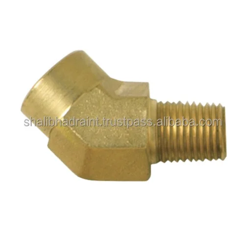 Brass 45 Tunnel Elbow Available At Custom Size