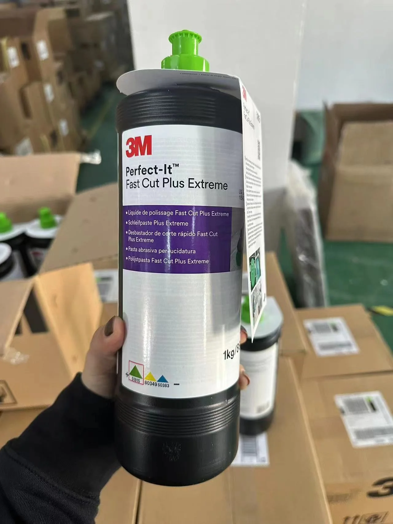 3m Perfect It 51815 Multi-function Car Paint Coating Wax and Polishing 10 TR White 2 Years 1kg
