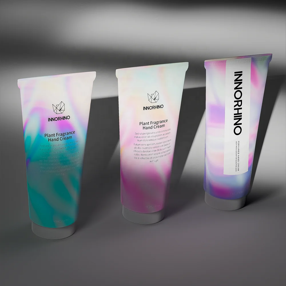 INNORHINO Cosmetics Tubes Shampoo Conditioner Plastic Bottles Package 500 Ml Food Packaging Lotion Bottle Cosmetic Container