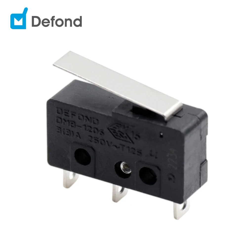 Defond микропереключатель DMB-1210-C-AAA32-09R основной переключатель 70gf Макс 250v микро выключатели
