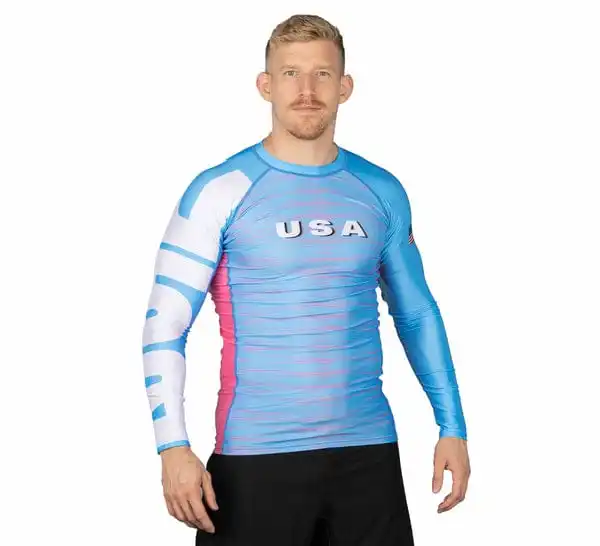 Customized Design MMA Rash Guard BJJ Rashguard With Your Logo Made in Pakistan