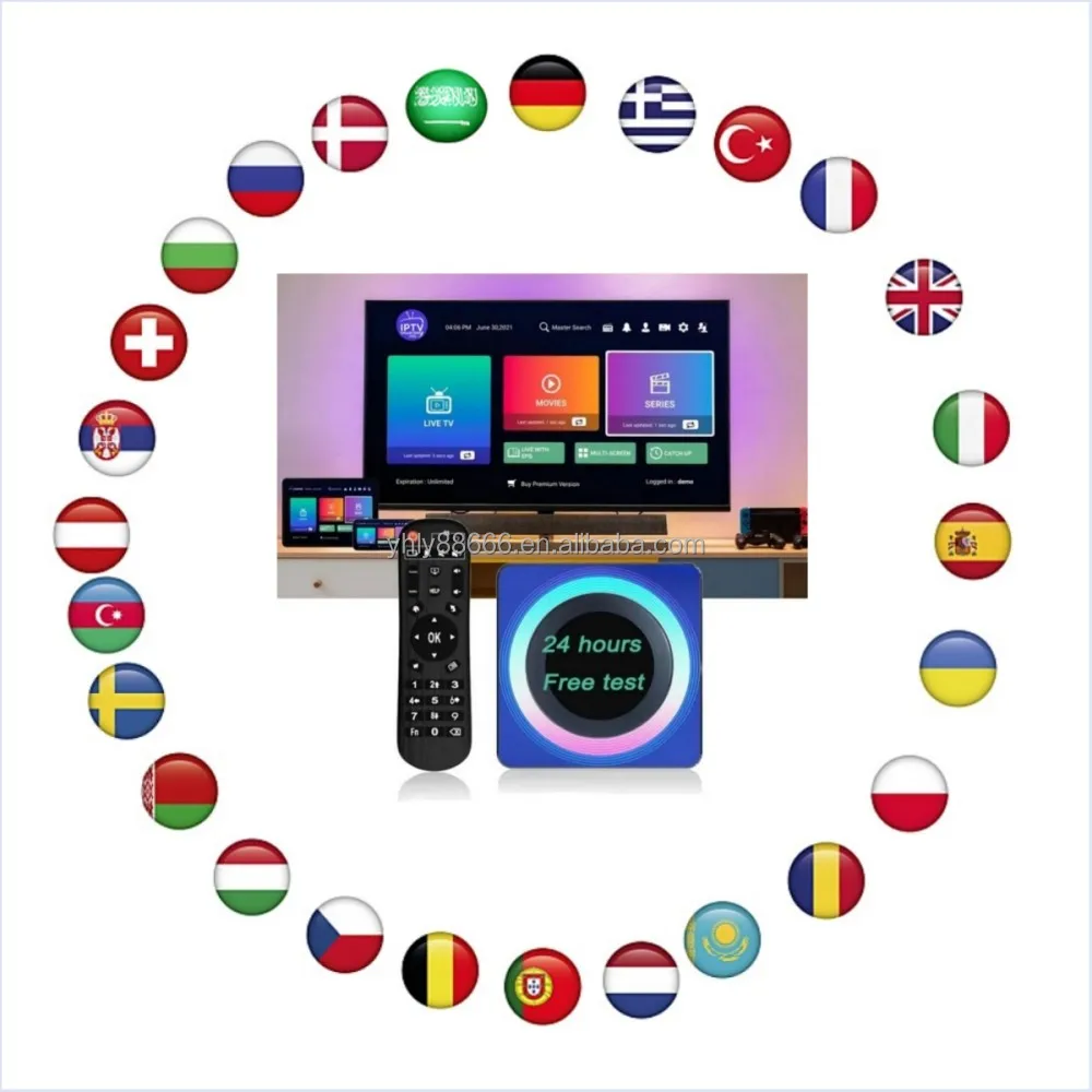 Латинский испанский Latino Procaja IP поддержка Android ТВ приставка телефон ПК Espana подписка Испания 3 устройства UHD Ott IP-TV 8K 4K