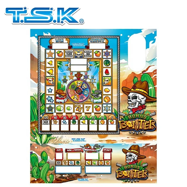Bonus Bonter : TSK Taiwan Coin Operated Mario Arcade Game Machine Tragamonedas Arcade Cabinet