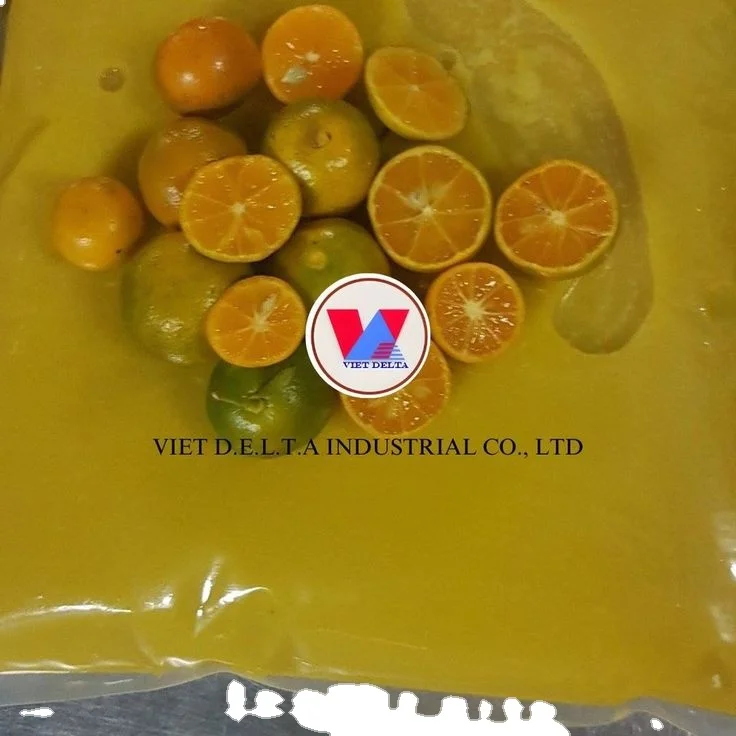100% PURE FROZEN CALAMANSI KUMQUAT JUICE Concentrate Brix 8-10 in bag