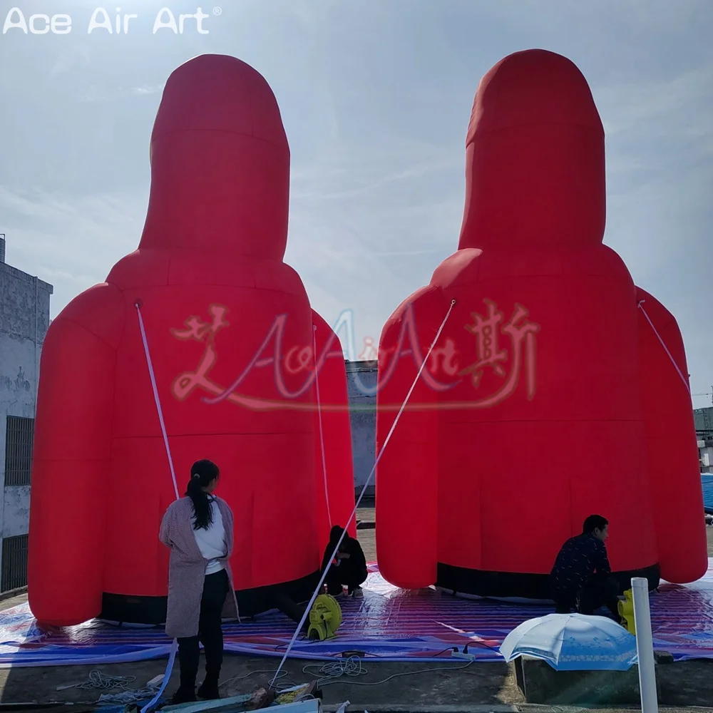 Commercial Inflatable Robbers, Inflatable Money Heist Cartoon Banknote Thief Model For Outdoor Event Decoration