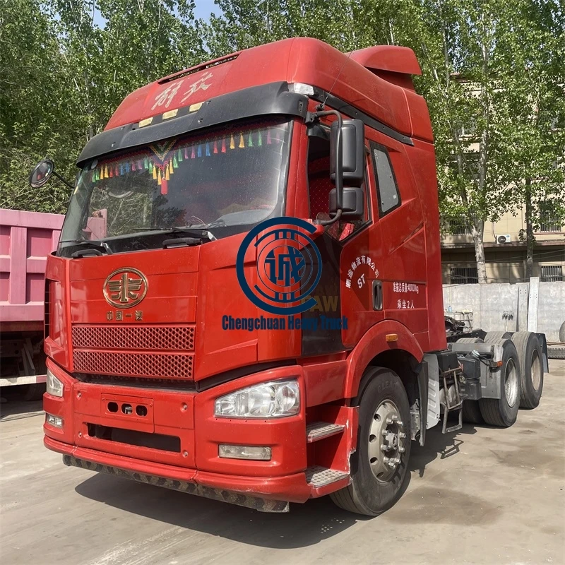 FAW Jiefang Heavy Truck Tow Head FAW J6p Prime Mover Tractor Truck Engine Towing Tractor Head