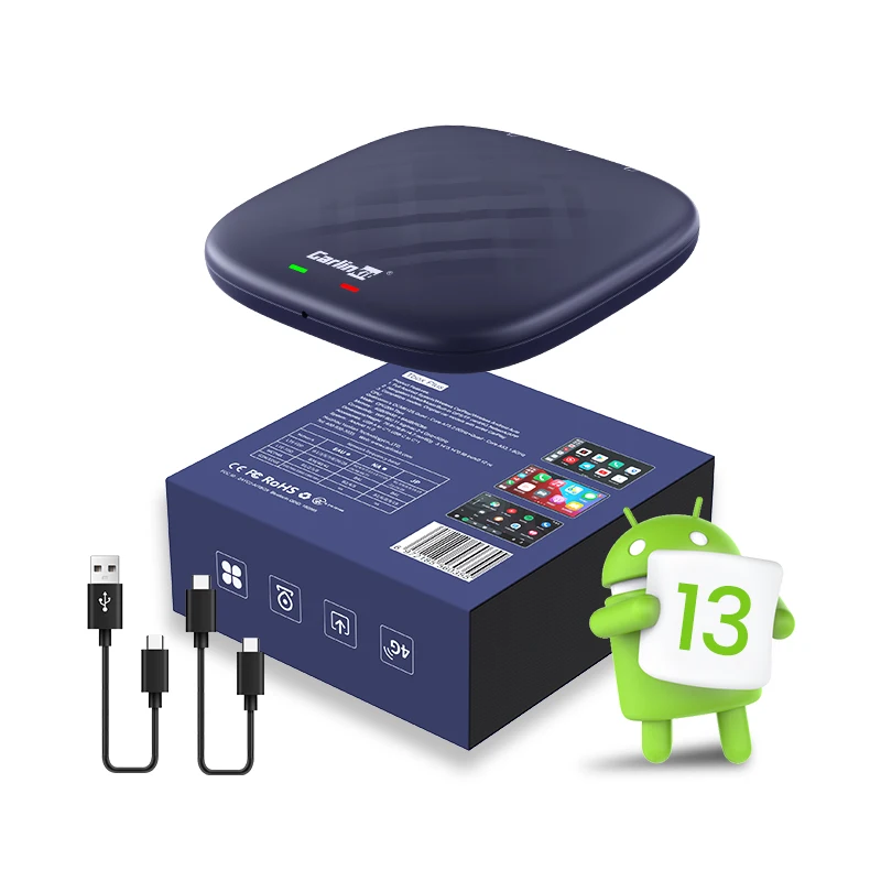 Carlinkit TBOX PLUS Universal Wireless Carplay Box 8 128GB Android Auto Mini Adapter Car Play Dongle For Audi Vw Porsche Kia