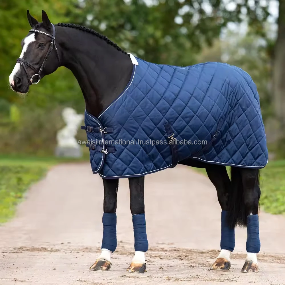 2024 Top Sale Horse Equipment Equine Products Equestrian Waterproof Rugs Breathable Stable Horse Rug Blanket Sheet for Horses