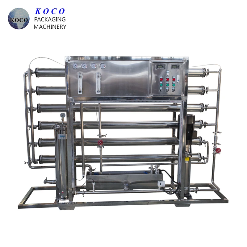 KOCO Water treatment machine 4000L reverse osmosis demineralized purifying filtration plant equipment