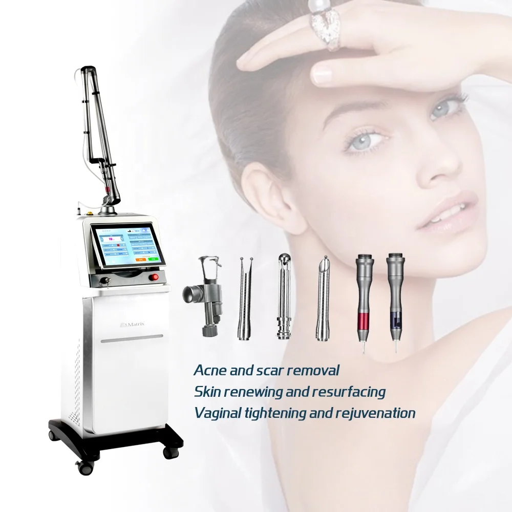 Sincoheren approval co2 fractional laser beauty machine with skin resurfacing and skin renewing beauty system