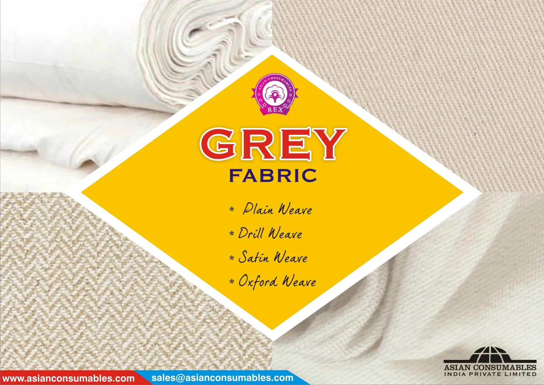 Самый продаваемый натуральный серый материал с различным разнообразием и толщиной экологически чистый дизайн 100% хлопковый