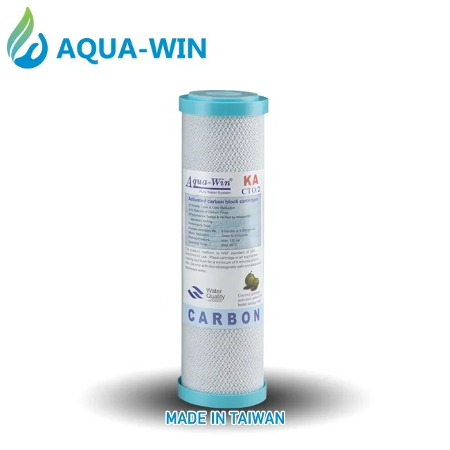 High Quality Activated Carbon Block Filter Cartridge for Household Water Filtration