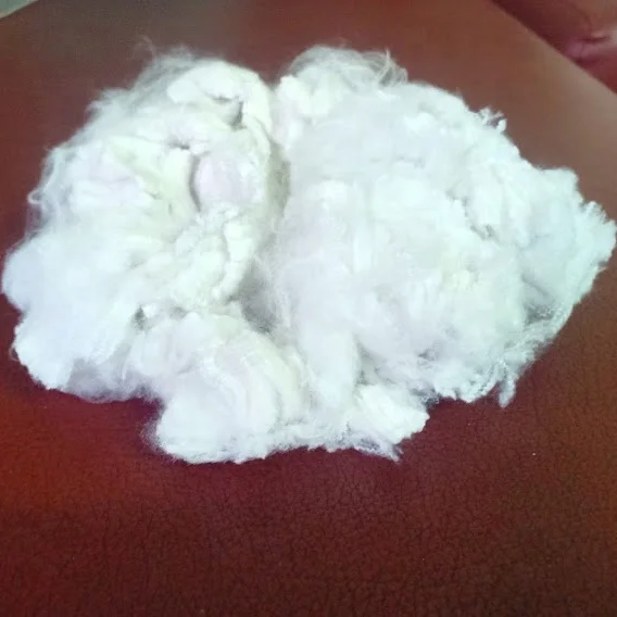 Top Quality 1.4D38SD Solid Dry Polyester Staple Fiber White A Grade Vikohasan Manufacturer and GRS standard fiber for spinning
