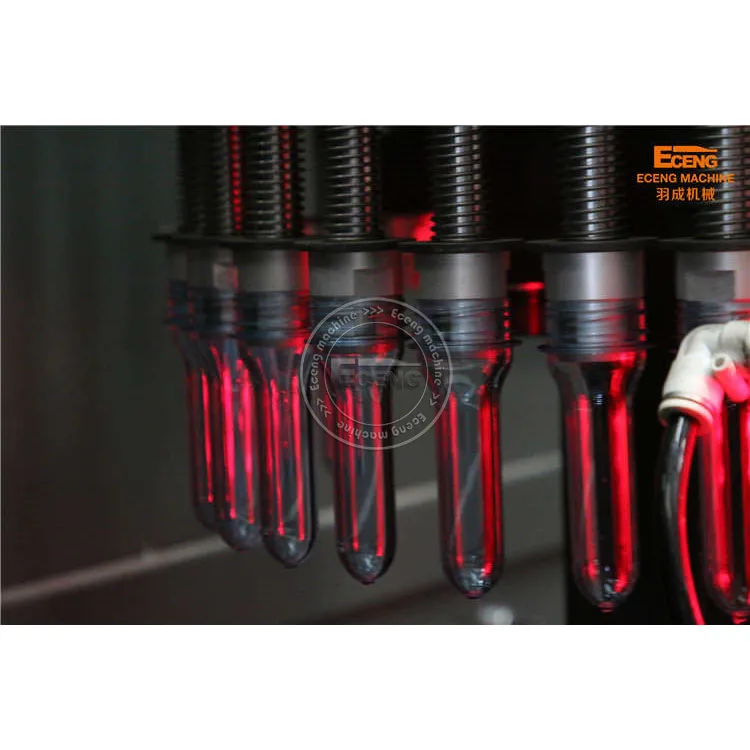 EM 4cavity automatic plastic cosmetic bottle extruder blower / beverage bottle blow molding machine