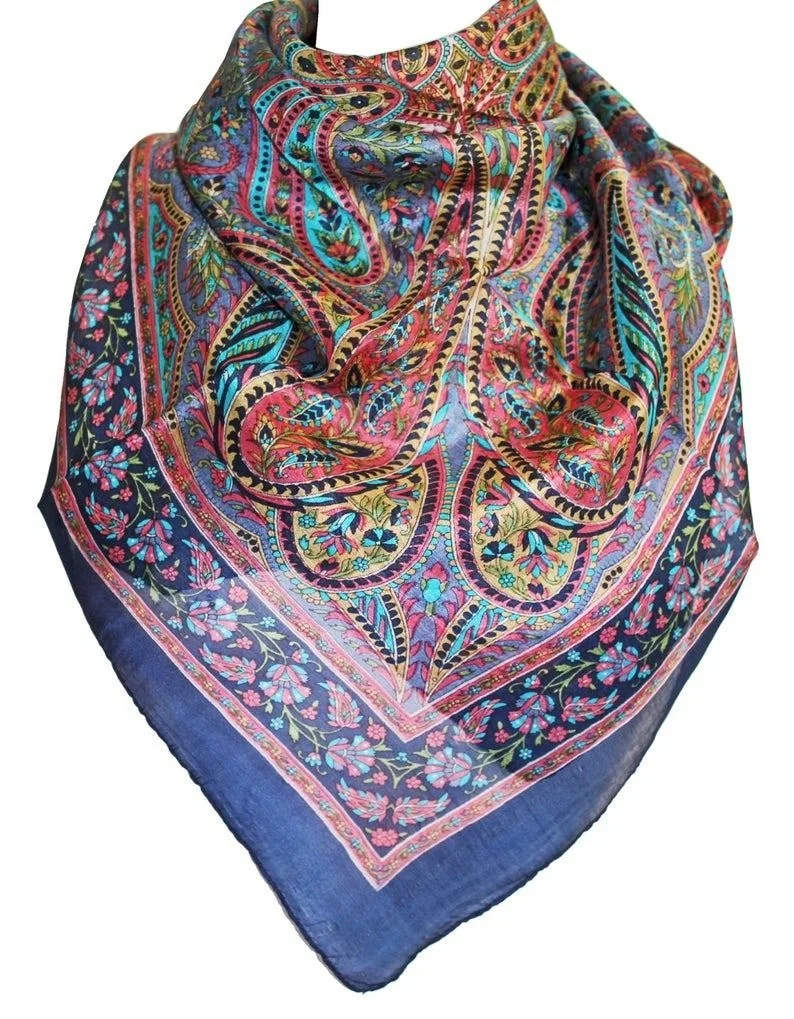 Beautiful Silk Printed Bagru Style Scarf For Man & Woman Wedding Favors New Style  Scarf For All Return Gift Ethnic Scarf