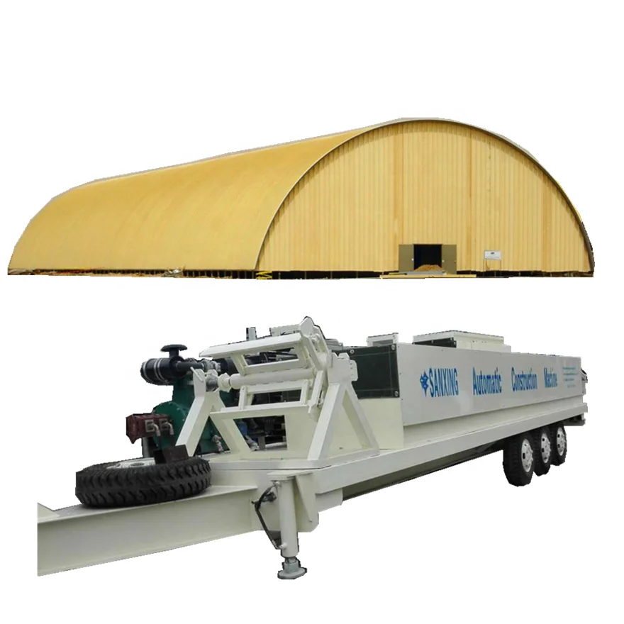 SABM SX-1000-680 Hydraulic K Q SPAN Forming and Curving Machine New/Used Making Machine for Roofing Metal Steel Tile Building