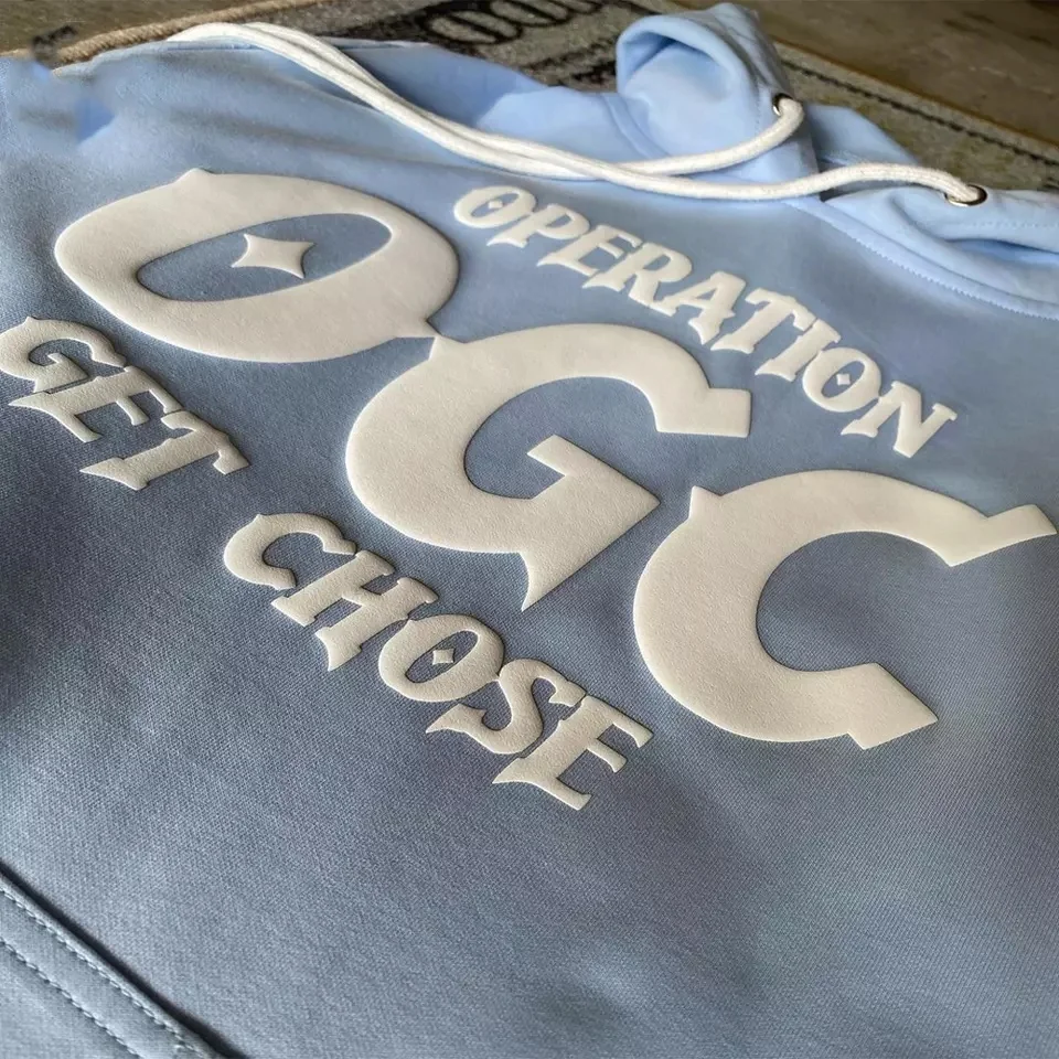 OEM Services Casual Unisex Jogging Bonded Puff Printing Custom Sweat Suit Tracksuit Men OEM By AARON GARMENTS ACCESSORIES