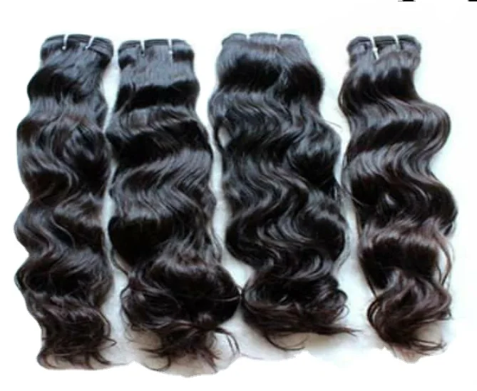 Top Best Quality Indian 100% Unprocessed Raw And Virgin Hair Temple Hair At Wholesale Factory Price From India Hair Extensions