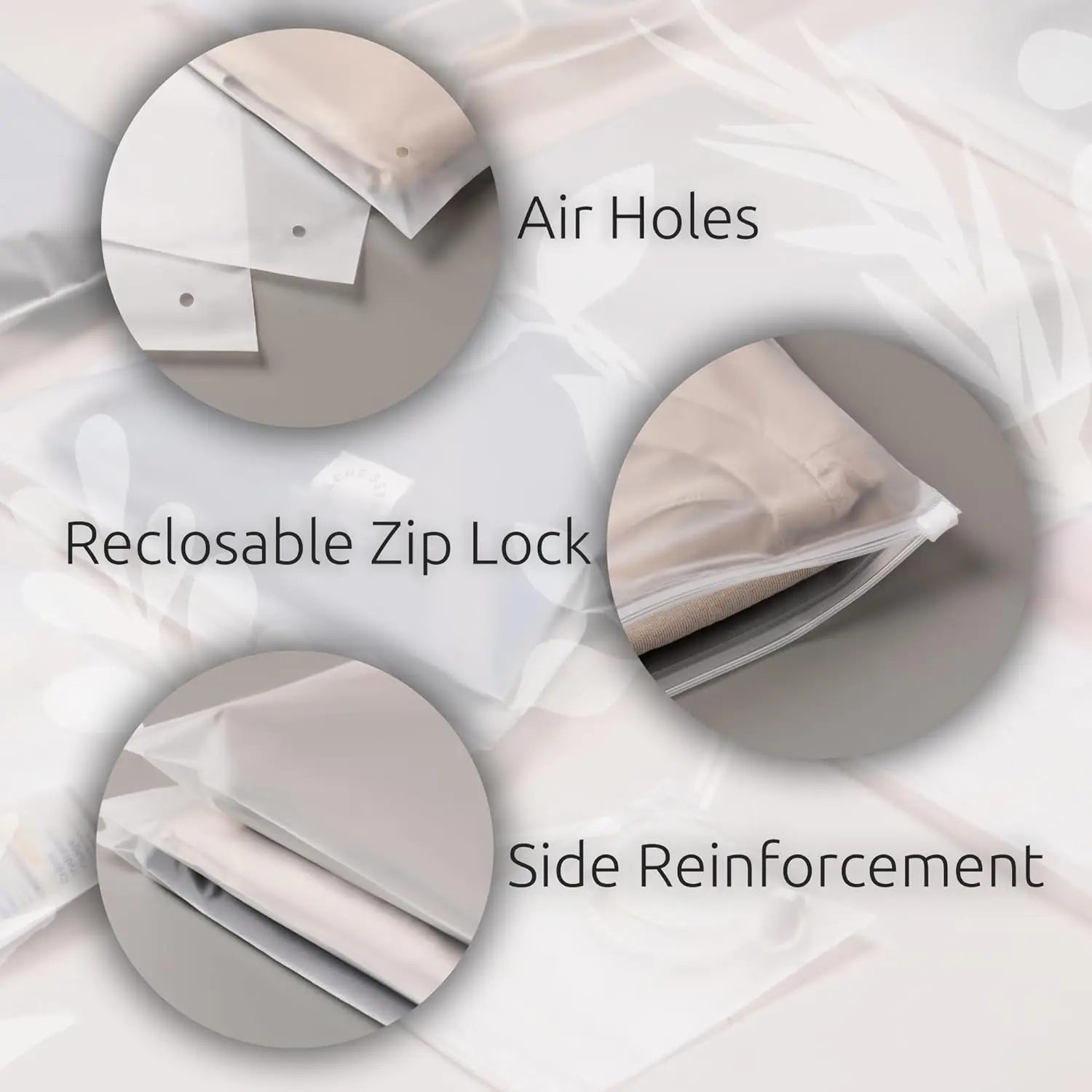 Plastic Packaging For Clothe Zipper Zip Lock Package Bags Clothes Custom Clothes Bags Pe Packaging Slide Clear Custom Zipper Bag