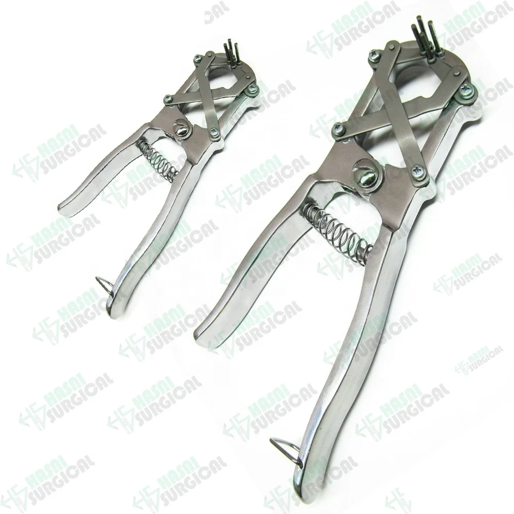 Высококачественные щипцы для литья под давлением Elastrator резиновые кольца от Hasni хирургический логотип индивидуальный цвет сделано в Пакистане