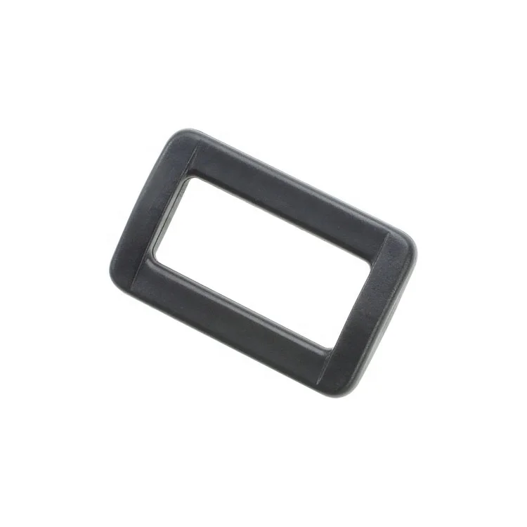 32 мм черные широкие прямоугольные пластиковые квадратные кольца ленточные петли Пряжки L2
