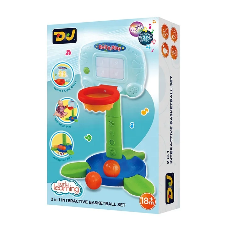 Encouraging sound & light effect shooting basketball game hoop stand Electronic Mini basketball hoop set